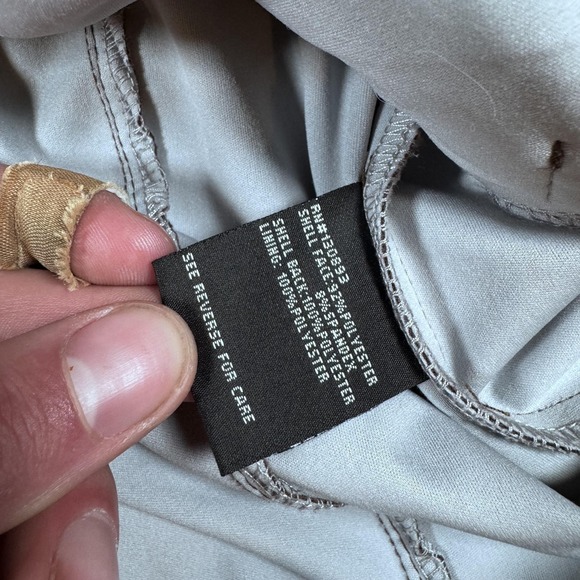 New Balance Jacket Womens Small Brown Hooded Softshell Full Zip Running Athletic - Picture 6 of 10